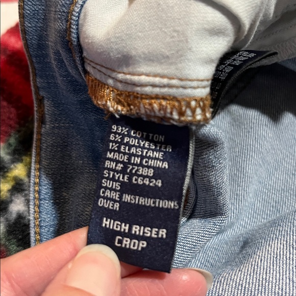 Madewell High Riser Crop Jeans - Picture 9 of 9